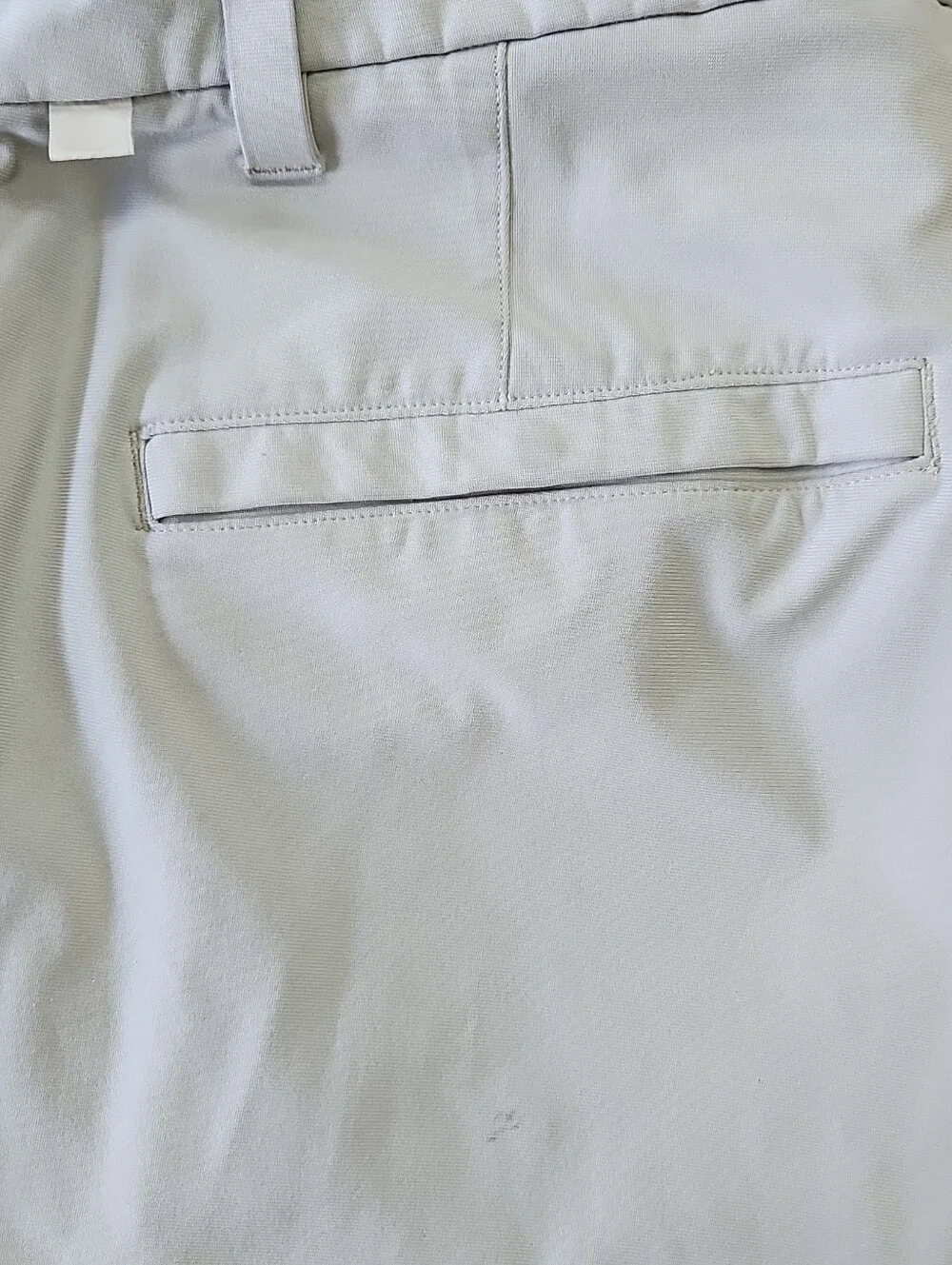 Lululemon athletica Men's ABC Classic-Fit Warpstreme 5 Pocket Gray Pants 35 x 30